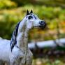 Azul Horse intrygujące vintage rzeźba figurka ceramiczna konia arabskiego | | koń