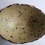 Eva Art prezenty na święta ceramika rękodzieło jajeczna 4 miseczka jak skorupka z gliny