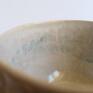 Eva Art urokliwe ceramika rękodzieło komplet - filiżanka i talerzyk wykonany ręcznie z gliny szamotowej ręczna robota