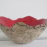 miseczka czerwona skała - ceramiczna miska