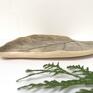 Ana dla miłośników natury ceramika talerz liść dekoracyjny prezent parapetówka