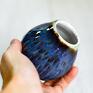 Azul Horse ceramika: Ceramiczne naczynie do yerba mate / małe matero handmade 200 ml 6,5 oz na prezent