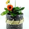 ceramika: Pojemnik ceramiczny - kwiaty kuchnia