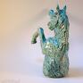 figurka aleksander - rzeźba ceramiczna ceramika koń