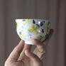 ceramika: czarka do ceremonii herbaty. Ręcznie malowana w japońskim stylu porcelana