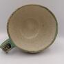 ceramika użytkowa komplet "mandala w turkusie" 2 filiżanka z gliny