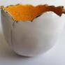 "Jajeczna miseczka" new 5 - filiżanka - gliny ceramika