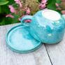 Azul Horse ceramika na prezent filiżanka do herbaty z figurką ślimaka | do kawy