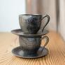 ceramika ceramiczne dla pary 2x75ml filiżanki espresso
