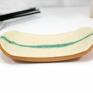 ceramika: Ceramiczna podstawka na - rzeka - talerzyk na kadzidło pod kadzidełka