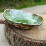 zielone ceramika ceramiczna miseczka (c486)
