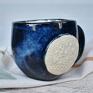 ceramika: Kubek ceramiczny handmade "Moon" - Ręcznie wykonane księżyc kamionka