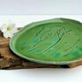 Patera ceramiczna - Talerz dekoracyjny Natura - ceramika