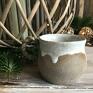 ceramika: ceramiczny - piernik - prezent na kawe lukrowany kubek