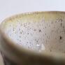 Komplet "Mandala w mięcie" 1 - użytkowa ceramika rękodzieło filiżanka z gliny