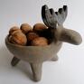 Reniferkowa "Muffi" - ceramika użytkowa miseczka renifer pomysł na prezent