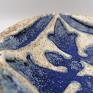 niebieskie ceramika miseczka "arabeska" dekoracja wnętrza