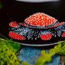 miska muchomor ceramika czerwone miseczka ręcznie malowana - muchomory prezent dla niej