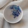 ceramika filiżanka porcelanowa czarka z motylem. ręcznie toczona styl japoński