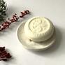 ceramiczna ceramika ręcznie robiona biała mydelniczka