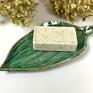 ręcznie robiony prezent ceramiczna "green handmade gliniana mydelniczka