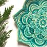 ceramika: Etno na drobnostki - podstawka na talerzyk na biżuterię dekoracje joga