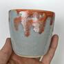 Ceramystiq studio Ceramiczny komplet łazienkowy ręcznie robiony "Kasztanka" polskie rękodzieło