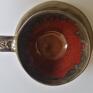 Komplet "Gold havana" 1 - ceramika rękodzieło filiżanka do kawy