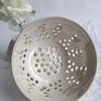 Durszlak ceramiczny - Handmade prezent ręcznie robiony