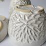 awangardowe ceramika donica na kwiaty zestaw dwóch ceramicznych doniczek że doniczki ceramiczne