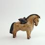 ceramika: Cereamiczna skrzydlatego konia - pegaza - Azul Horse - figurka ceramiczna