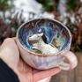 Azul Horse ceramika na prezent z koniem | różowy siwek | filiżanka do kawy | rękodzieło ceramiczne