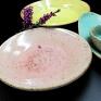 różowe dekoracje wnętrz ceramika kamionkowe naczynie ceramiczne