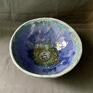 Ceramiczna umywalka ręcznie robiona Blue rękodzieło