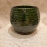 ceramika: Kubek ceramiczny ręcznie rzeźbiony bolesławiec rękodzieło manufaktura