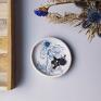 ceramika: Talerzyk podstawka na drobiazgi i biżuterię - miseczka talerz