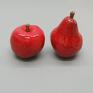 Jabłko dekoracyjne czerwone - uniwersalne prezent
