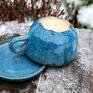 ceramika: z buldożkiem rękodzieło ceramiczne