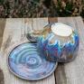 Azul Horse fantasy ceramika na prezent filiżanka z | opal do | kamionka | 300 z smokiem kubek do kawy
