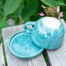 beżowe ceramika z ślimakiem filiżanka do herbaty z figurką ślimaka | do kawy | rękodzieło ceramiczne morska