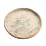 ceramika: Zestaw czterech talerzy - artystyczna komplet ceramiczny
