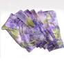 chustki i apaszki malowane jedwabie fioletowy szal jedwabny kwiaty bzu, ręcznie bzy