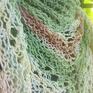 chustki i apaszki: Chusta na drutach cieniowane pastele mgiełka mała