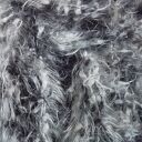 Duża chusta szary puszek