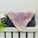 Chusta ombre bawełniana Daisy Chain ręcznie robiona