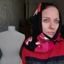 Damski komin patchworkowy folk boho - one size na podszewce, kolorowy