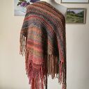 RĘCZNIE NA DRUTACH - Jesienny las miła, oryginalna chusta