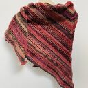 Duża ciepła chusta Summer Morning z wełną merino