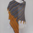 Chusta smok robiona na drutach