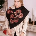 Rudachusta handmade z wełny merynosów - filcowane kwiaty na Dzień Mamy